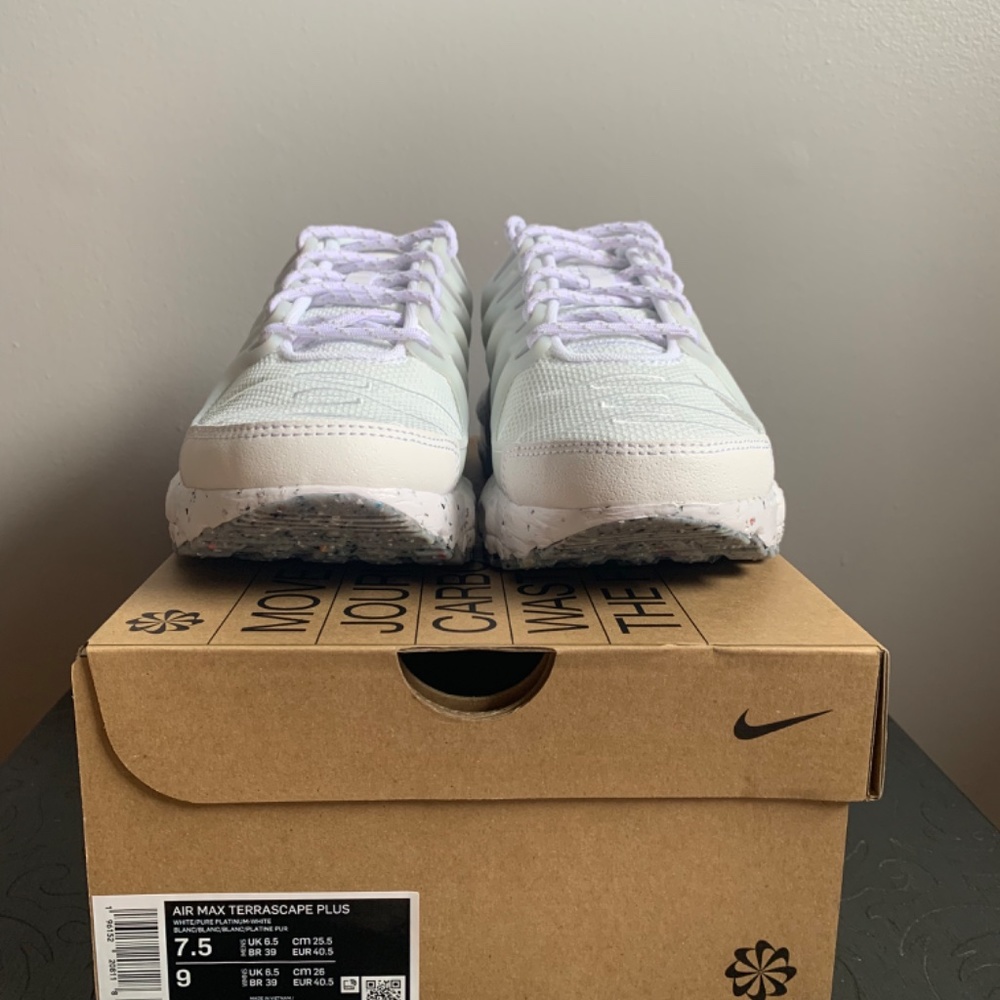 Nike Air Max Terrascape Plus White Pure Platinum DQ3977-100 - Picture 7 of 7